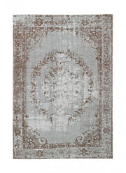 Tappeto cotone azzurro Siria cm 140 x 200