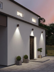 Lampada da soffitto in alluminio pressofuso con diffusore in vetro trasparente - 12W, 1420 lumen, luce calda alluminio