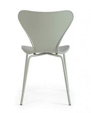 Sedia da pranzo in polipropilene Verde TESSA 50x49,5x h82 cm