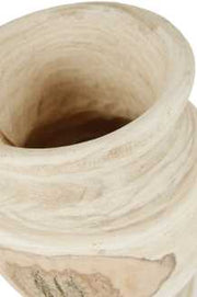 Vaso maxi anfora legno fw-0028 Ø cm. 27h 37,5