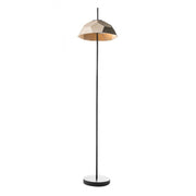 Floor lamp dove gray lampshade black base cm 3 160 h
