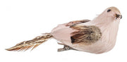 12x Decorazione Passerotto Nuvola Rosa