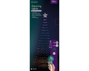 Alberi da esterno con luci danzanti 3D H 180 Ø 80 cm
