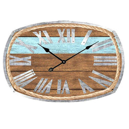 Orologio vetro numeri romani con corda cm60x40x4