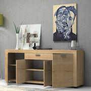 Madia quattro ante un cassetto Rovere FIESTA 177x40x h76 cm