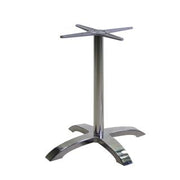 Base Tavolo in alluminio grigio