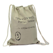 Borsa sacco tessuto crema cm43xh54x6,5