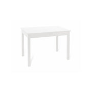 Tavolo allungabile Bianco Frassinato in legno nobilitato cm 70x110/150