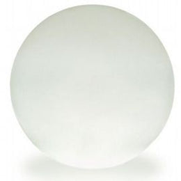 Sfera da pavimento in resina ad alta resistenza, completa di picchetto, 200mm di altezza, bianca bianco