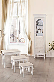 Set classico 3 Tavolini Clorine in legno
