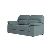 Divano Alenda 3 posti con piedini quadrati colore cenere scuro L 201 x P 92 x H 98 cm
