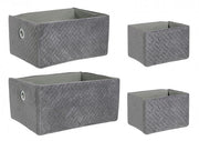 4x Set4 Cesta Averill Grigio