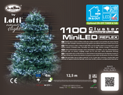 Catena bianco freddo led 1100 MiniLED 11,5m
