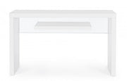 Consolle 2P Line Wood Bianco 120X40