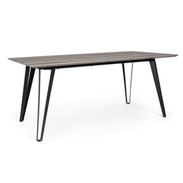 Tavolo in legno stile naturale 180x90