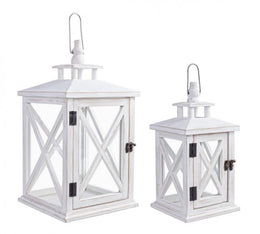 2x Set2 Lanterna Baita Bianco