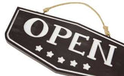 Targa open/closed ea-6435 cm. 35,5 x 1,5 h 17