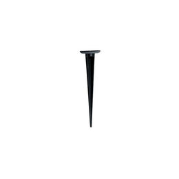 Picchetto di Supporto in Alluminio nero