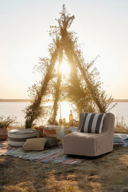 Cuscino Rihanna Grigio Scuro 43X43