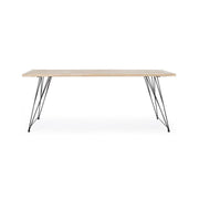 Tavolo design industrial in legno DISTRICT 200x90x h76 cm