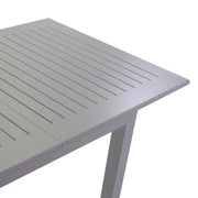 Tavolo in alluminio Sullivan allungabile antracite cm150-210x90xh73