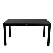 Tavolo in alluminio Sullivan allungabile antracite cm150-210x90xh73