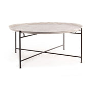Tavolino in metallo stile fusion