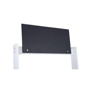 Espositore rustico Darik 4 cesti in vimini bianco