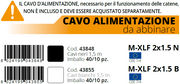 Catena PL E27 16 Portalampada 5m
 Luci di Natale