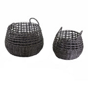 Cesta metallo 1-2 grigio tondo cmø44h36
