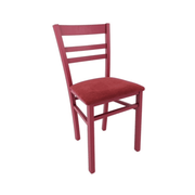 Sedia Cromica rosso