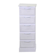 Cuore vimini bianco cm50