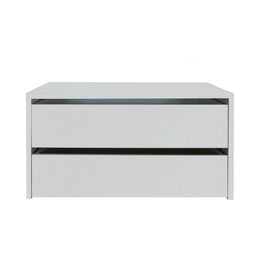 Cassettiera in legno per interno amadio colore Bianco cm H.50xL.86,5xP.45