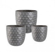 Set3 P.Vaso Pyramid Bomb Antracite