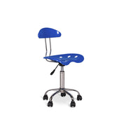 Sedia in polipropilene blu 342,5x83/93h cm