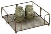 Portatovaglioli + sale&pepe we-3343 cm.22 x 21 h 10