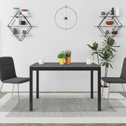 Tavolo allungabile Monster 120x80 Struttura antracite e piano retro grey