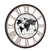 Orologio parete legno Ticking diametro 70 altezza cm 5