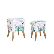 Set due sgabelli con contenitore Forestis bizzotto