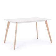 Tavolo legno bianco Michelangelo cm 120 x 80