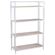 Scaffale in metallo Lucilla a 4 ripiani