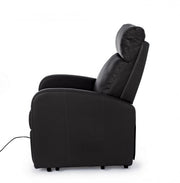 Poltrona Lift Alza-Persona in ecopelle nera