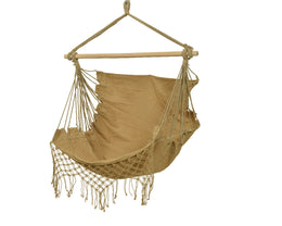 Sedia Amaca in cotone e poliestere FSC 100% sabbia