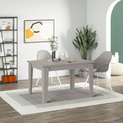 Tavolo allungabile Megaron tortora light mocha 120x80 cm
