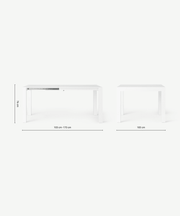 Tavolo allungabile 130-170x90