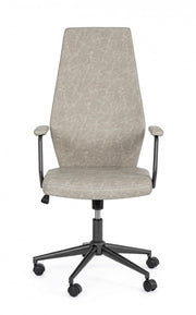 Poltrona ufficio grigio chiaro Jamie