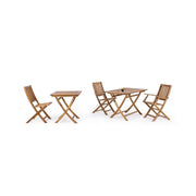 Tavolo da giardino Pieghevole Rettangolare 120x70x h73 cm