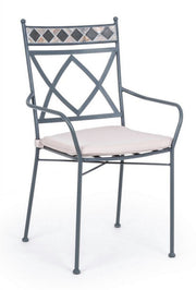Sedia da esterno Berkley in metallo
