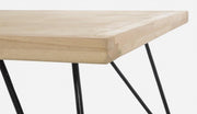 Tavolino in stile Industrial Vintage DISTRICT 120x60x h36 cm